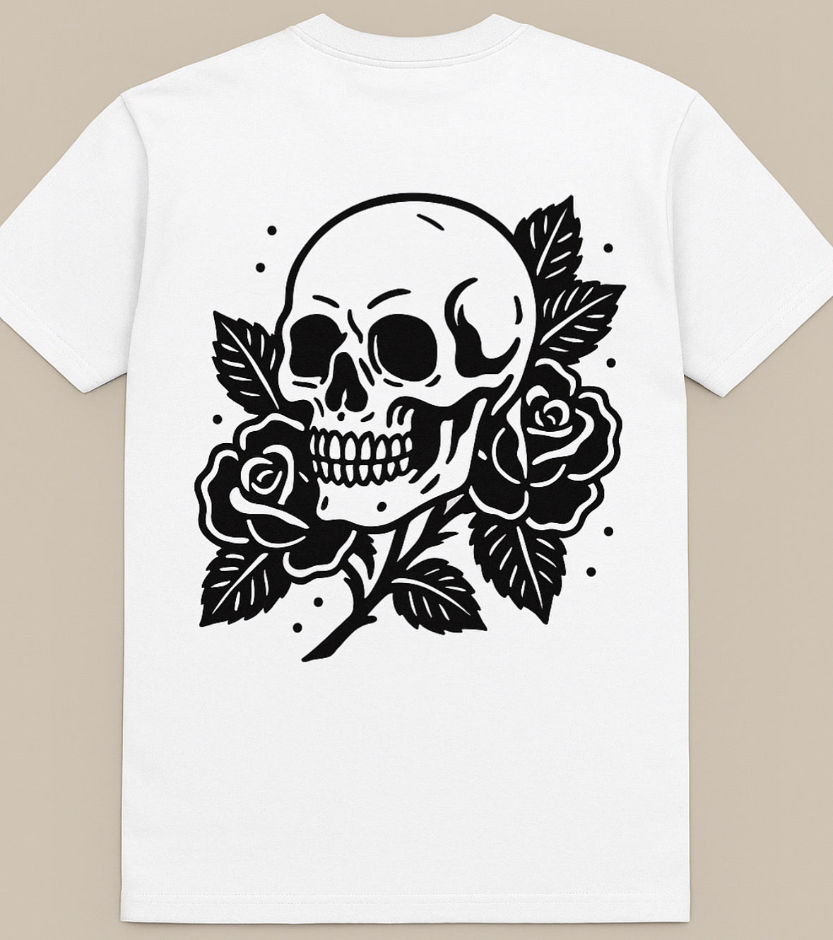 Skull & Roses Graphic Tee
