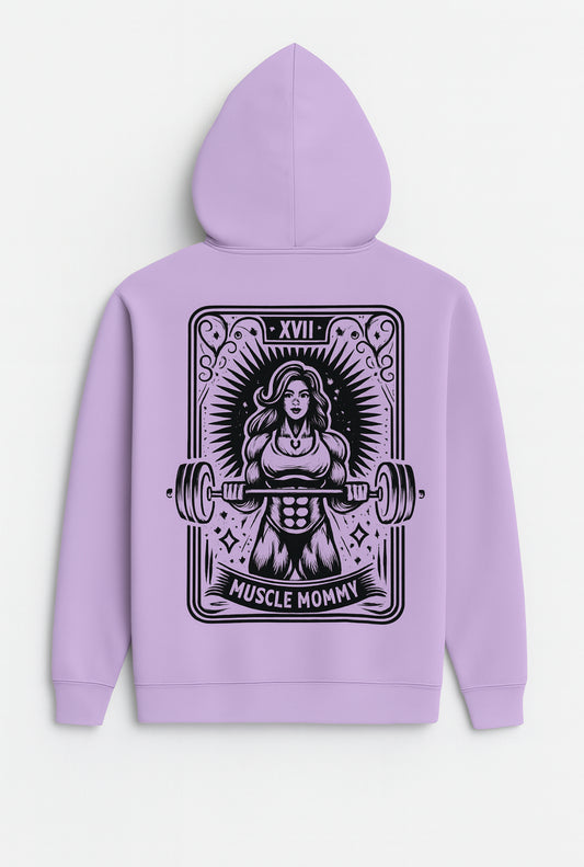 Muscle Mommy Apparel Hoodie in Orchid