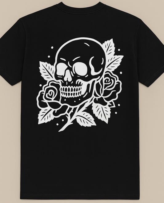 Skull & Roses Graphic Tee