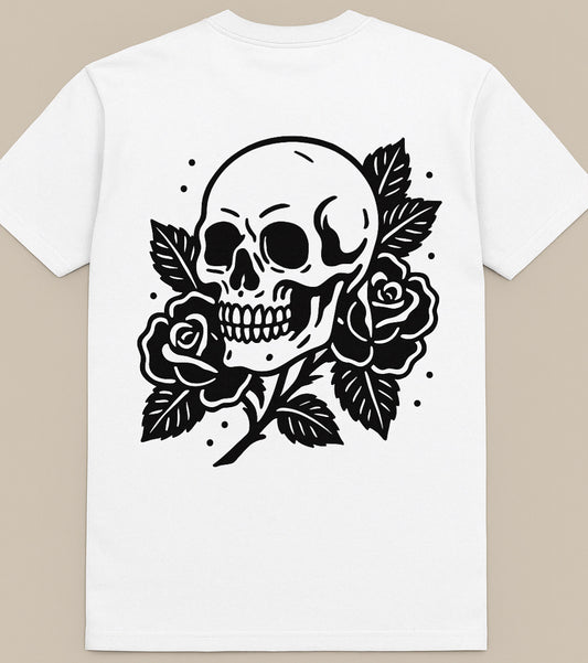 Skull & Roses Graphic Tee