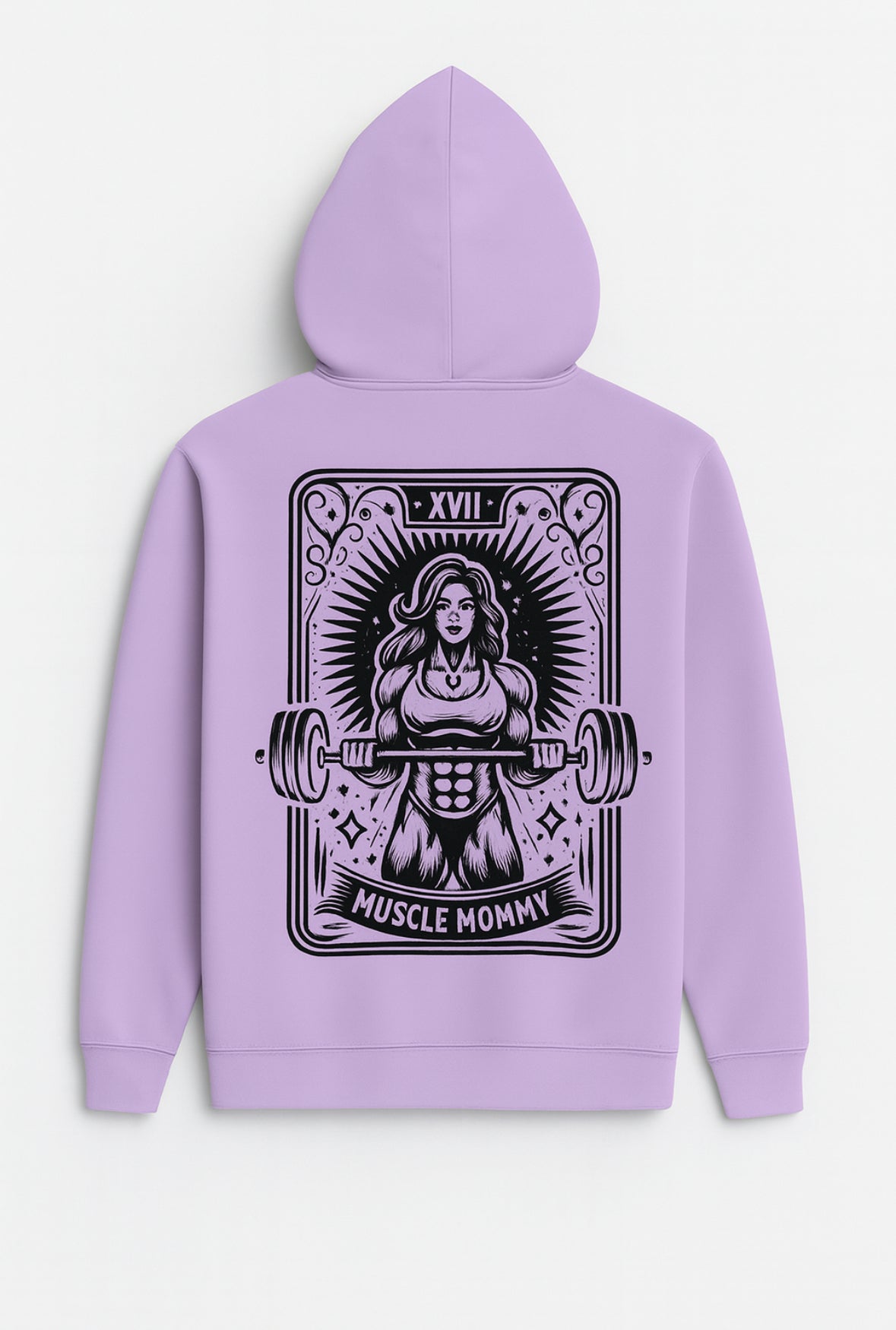 Muscle Mommy Apparel Hoodie in Orchid